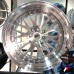 JAPANRACING JR10 16x8 16x9.0 4x100 4x114.3 SILVER POLISHED FACE LIP